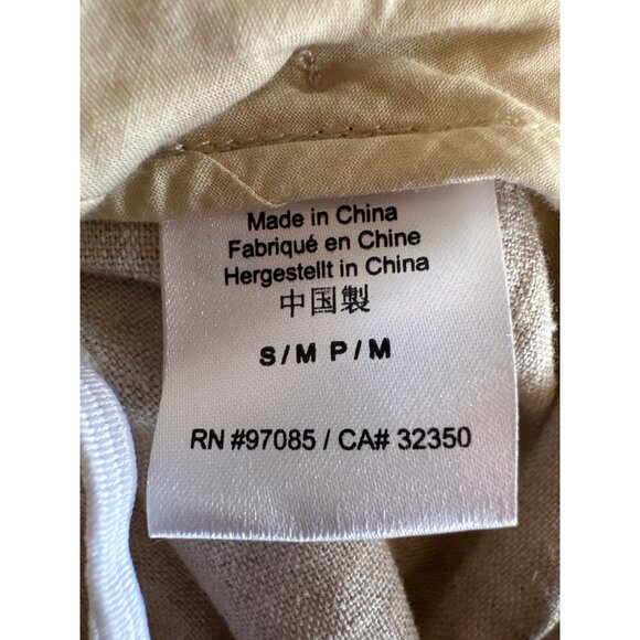 Outdoor Research Beige Wide Brim Hat S/M Cotton Linen Blend Embroidered Floral D - Picture 4 of 5